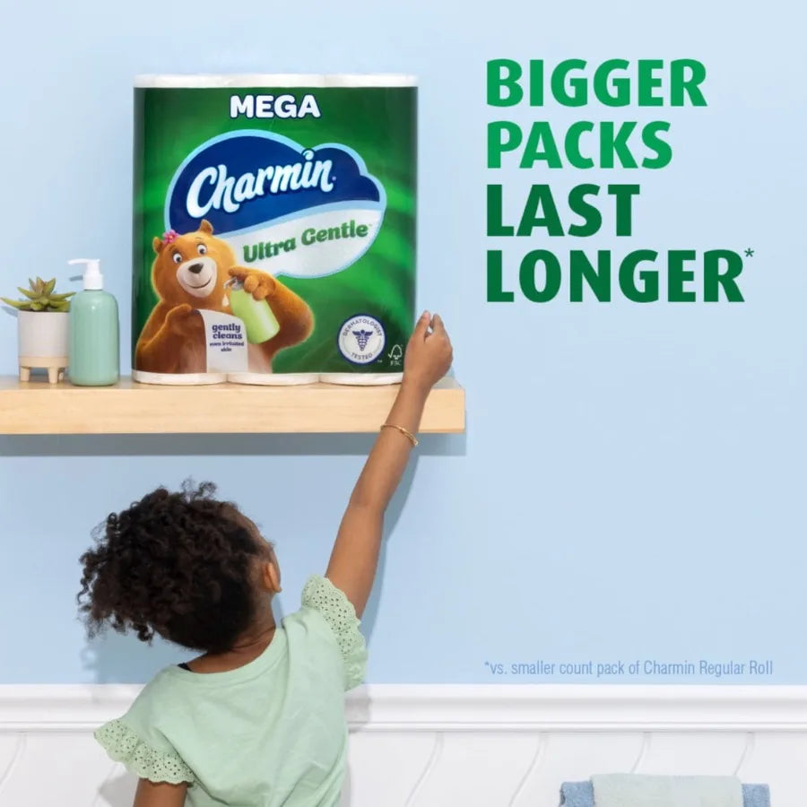 Ultra Gentle Toilet Paper Mega Rolls