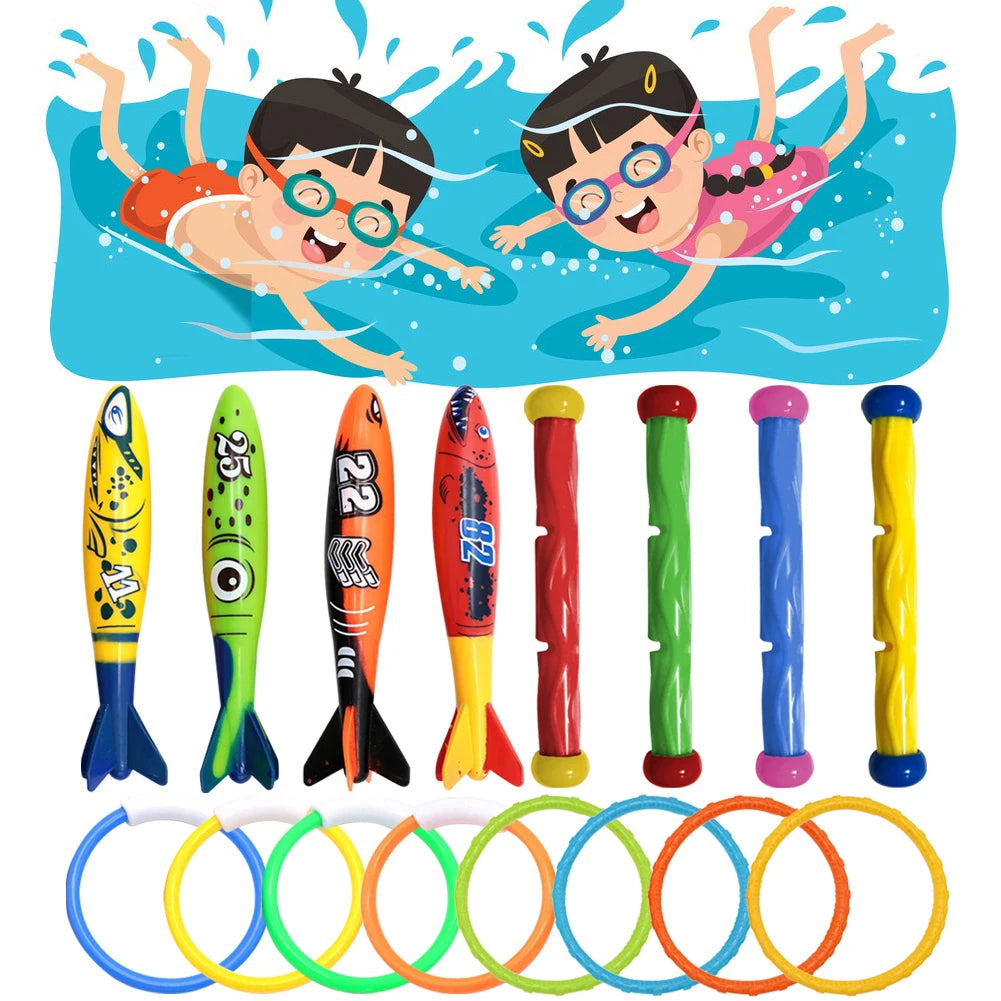 TOOPRE Pool Shark Diving Toys For Kids