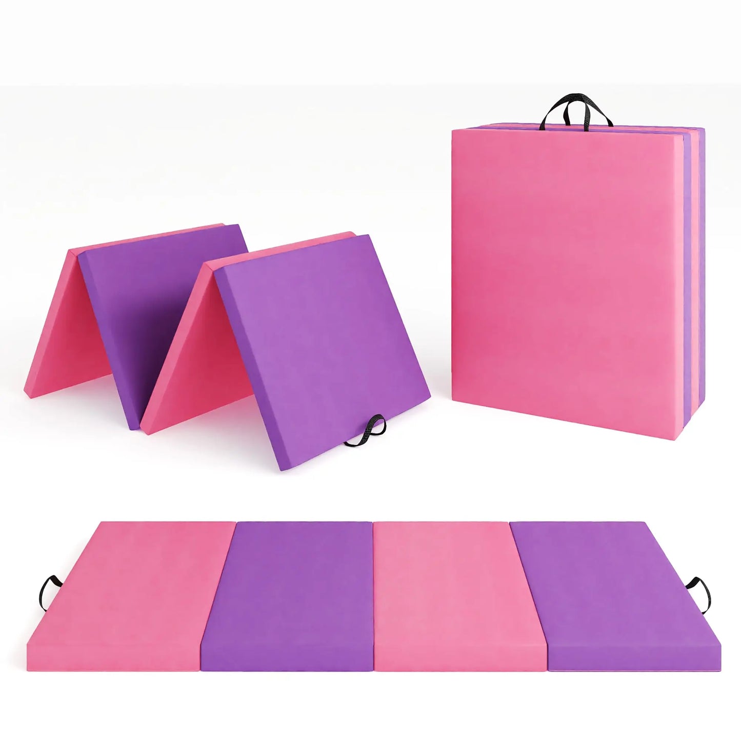 HiMISS Gymnastics Mat Foldable Portable Floor Pad