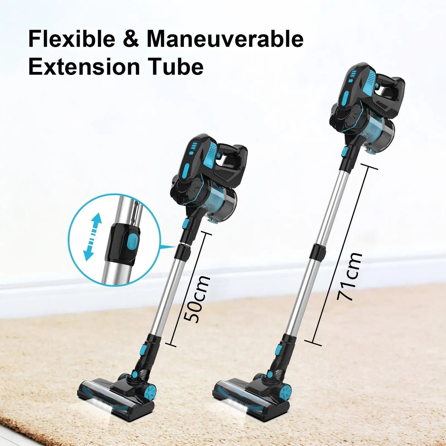 INSE V770 Cordless Vacuum Cleaner 6 in 1 for Pet Hair