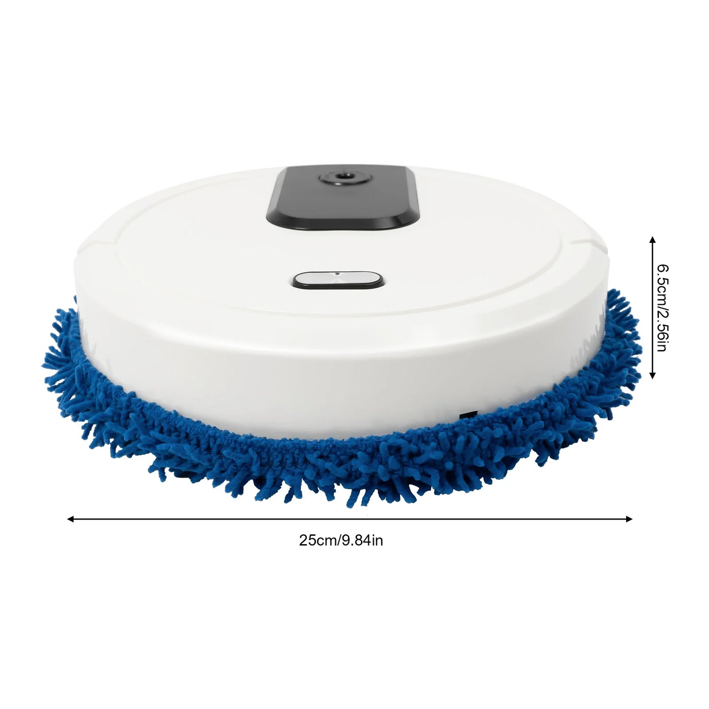Robot Vacuum And Mop Cleaner Wet Dry USB Rechargeable