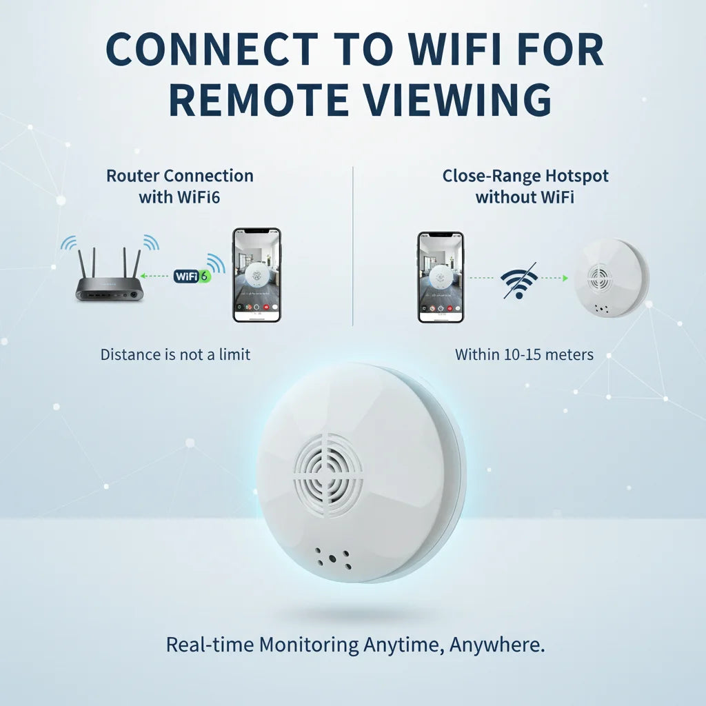 Mini 1080P WiFi Security Camera With Motion Detection
