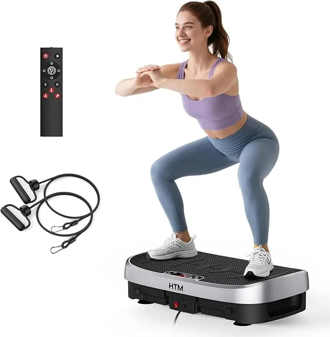 HTM Vibration Plate Bluetooth Full Body Workout