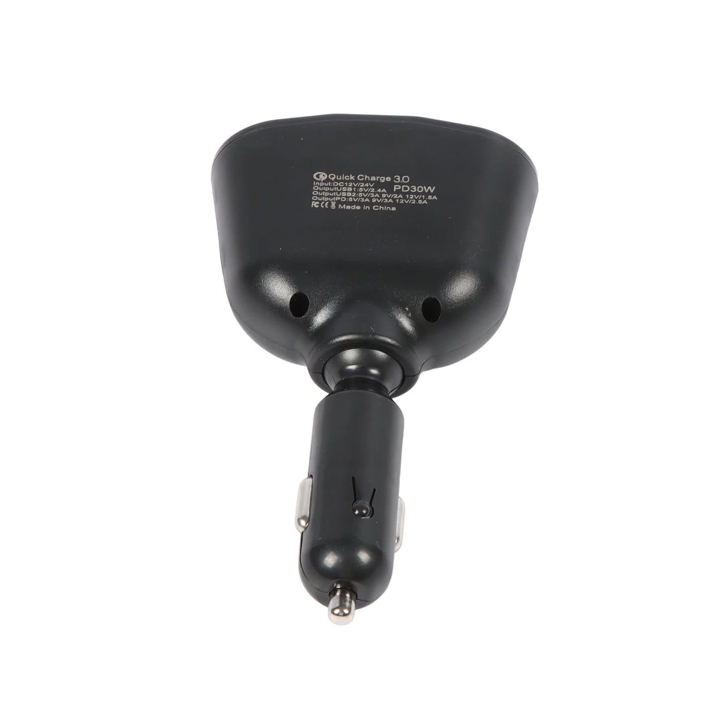 12V Dual USB PD Charger Cigarette Lighter Socket