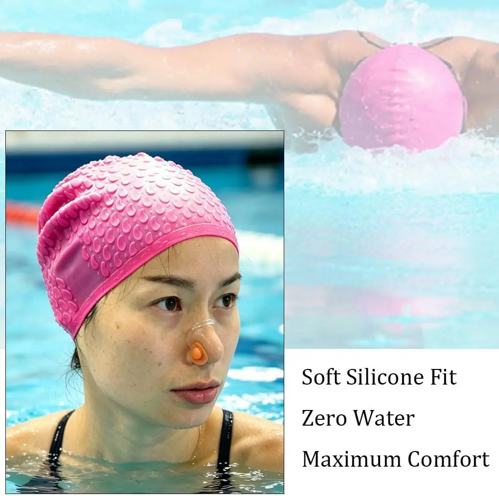 Silicone Swimming Nose Clips 12 Pack For Adults And Kids