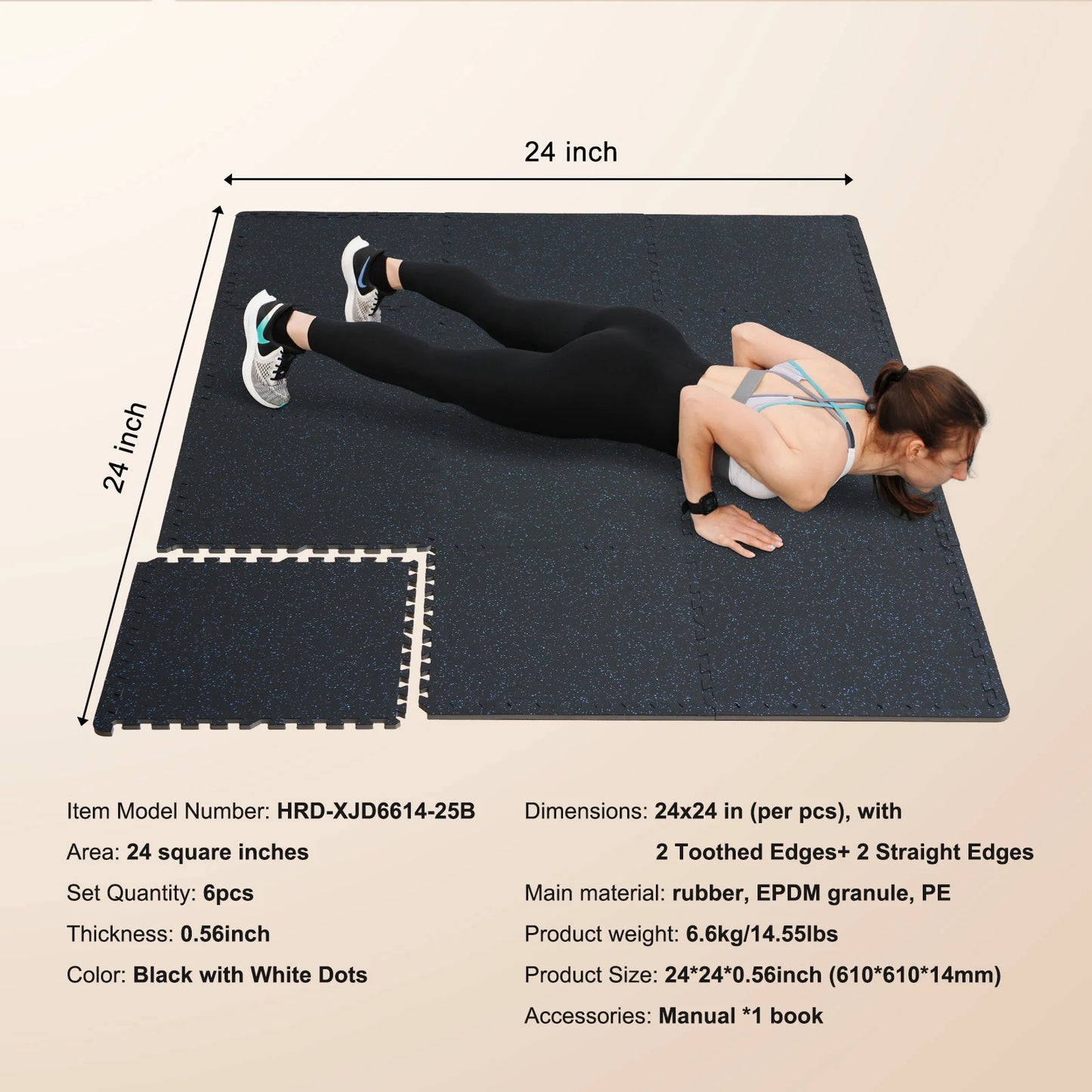Interlocking EVA Floor Mats For Home And Gym