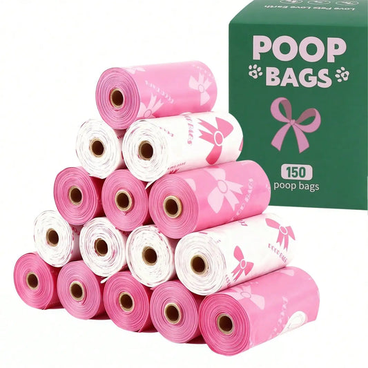 Super Thick Dog Poop Bags Leak Proof Polyethylene 180 Count