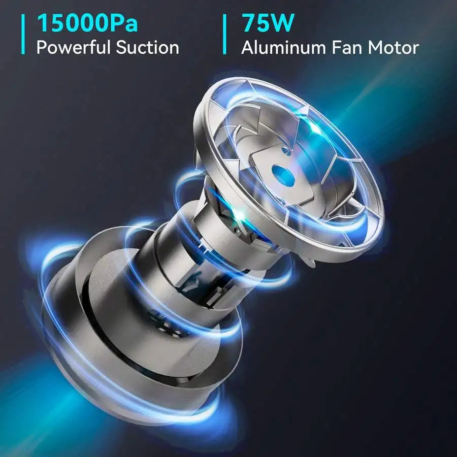 XMSJ Cordless Handheld Car Vacuum With 2 Suction Modes