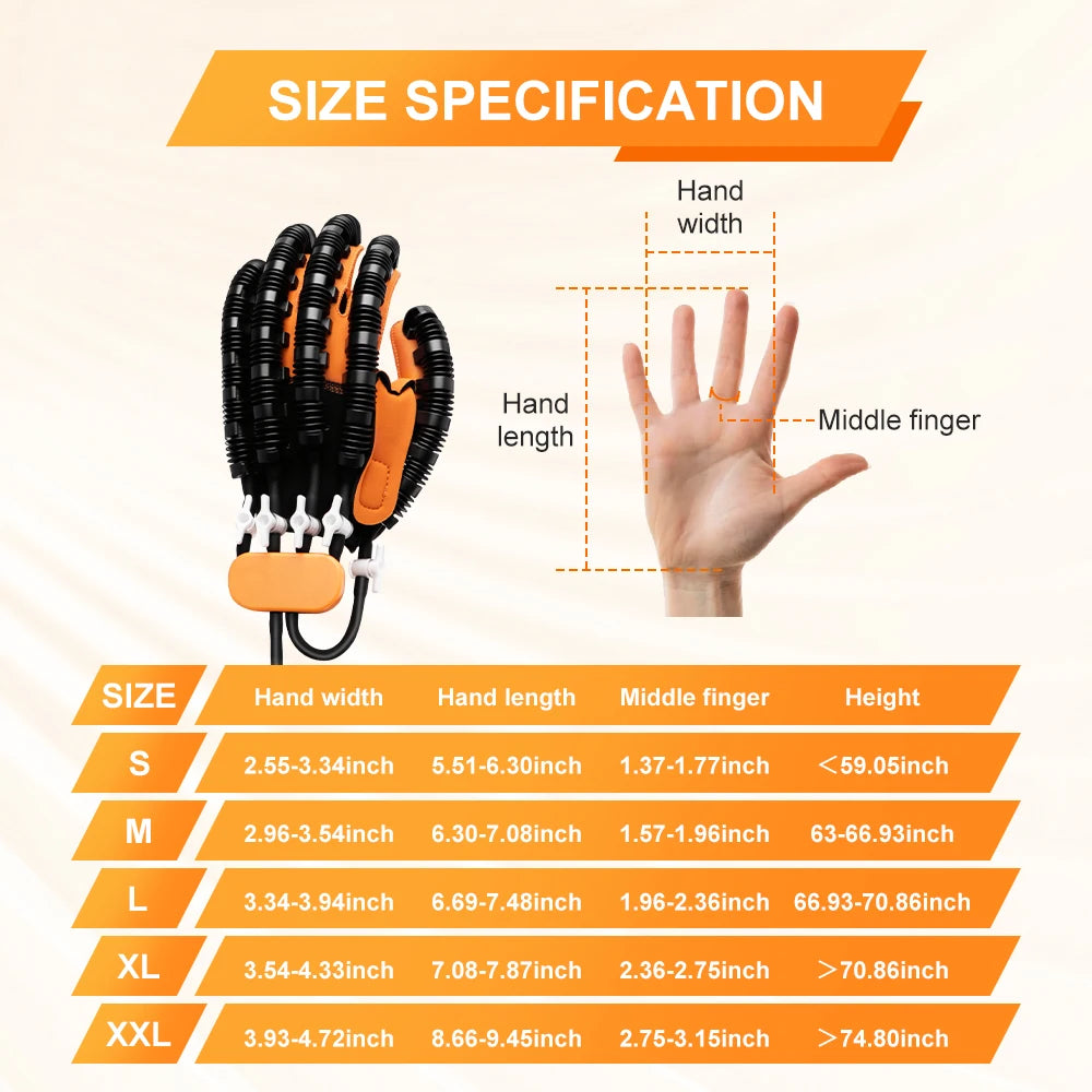 USB Hand Rehabilitation Robot Gloves for Stroke Recovery