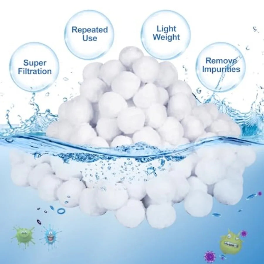Pool Filter Balls For Sand Filter Reusable Media
