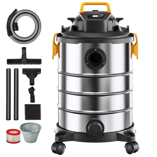 Succebuy Stainless Steel Wet Dry Shop Vacuum