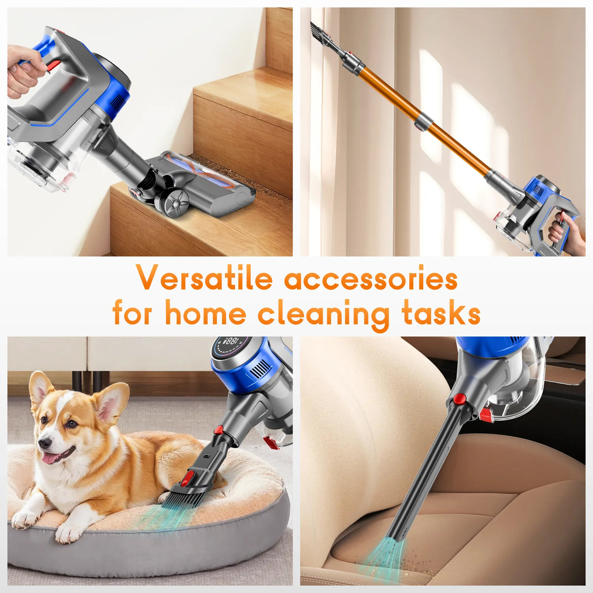 Honki Cordless Wet And Dry Handheld Vacuum