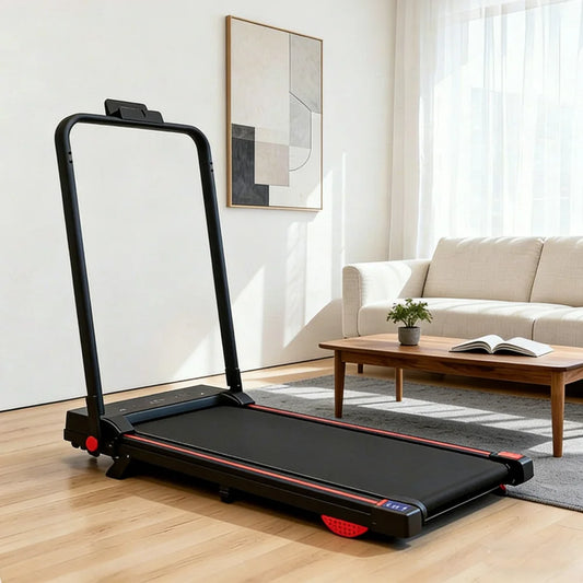 Driving Walking Pad With Bracket Silent Foldable Treadmill