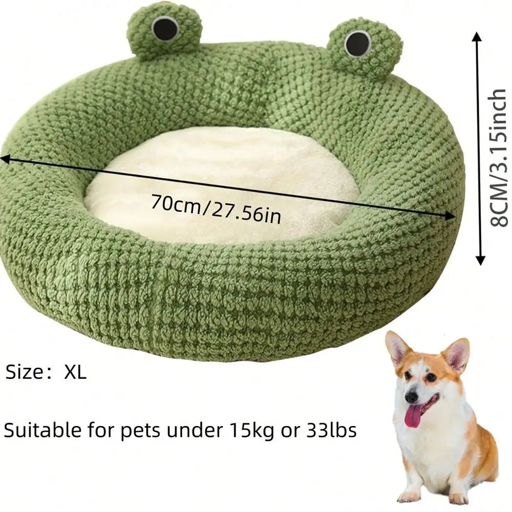Breathable Plush Pet Bed For Cats And Dogs