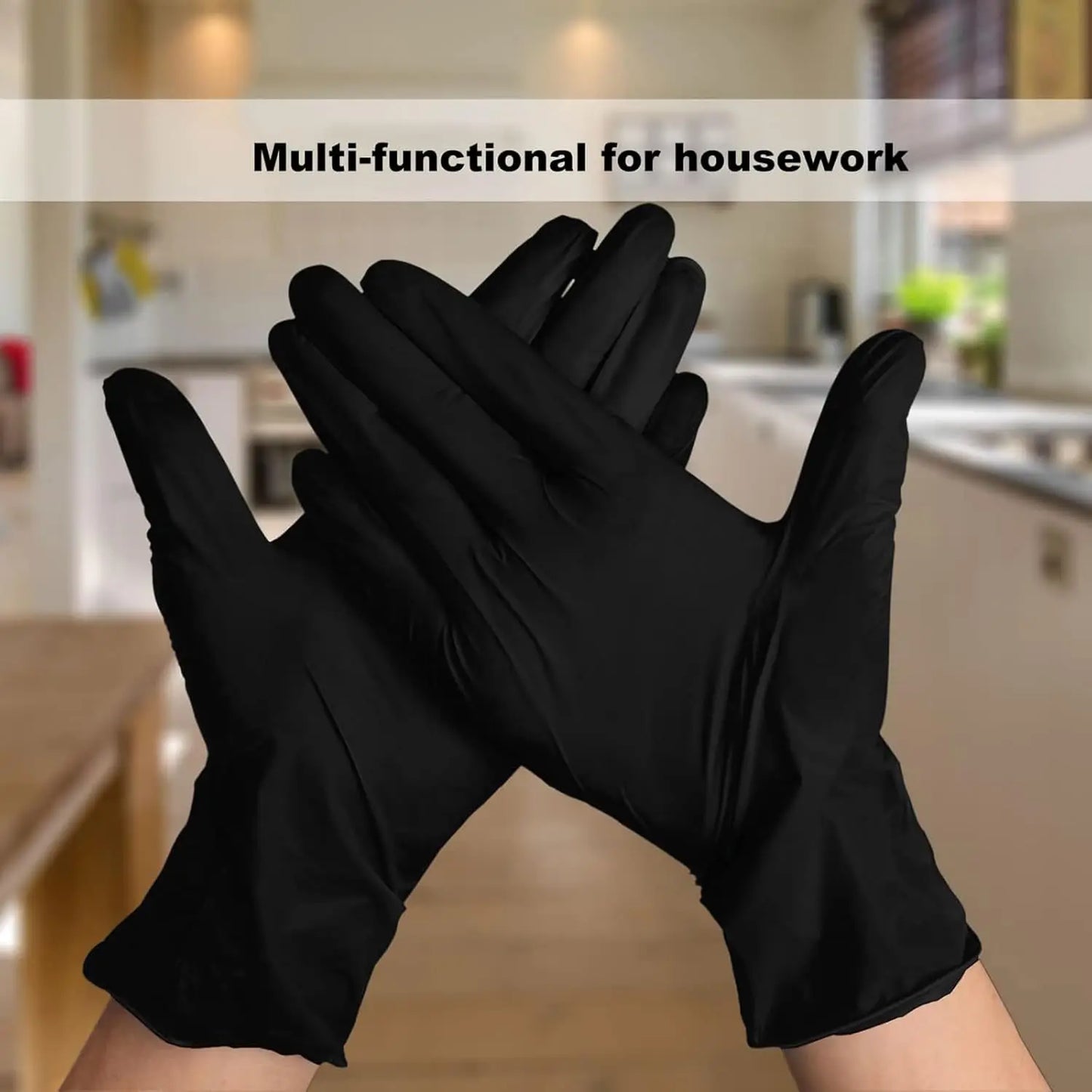 Nitrile Gloves Disposable Household Cleaning Powder Free
