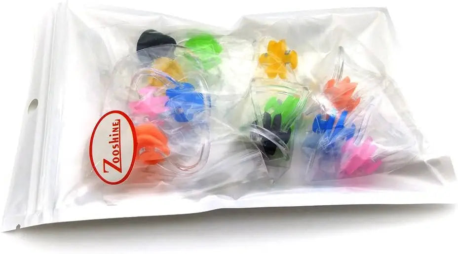 Silicone Swimming Nose Clips 12 Pack For Adults And Kids