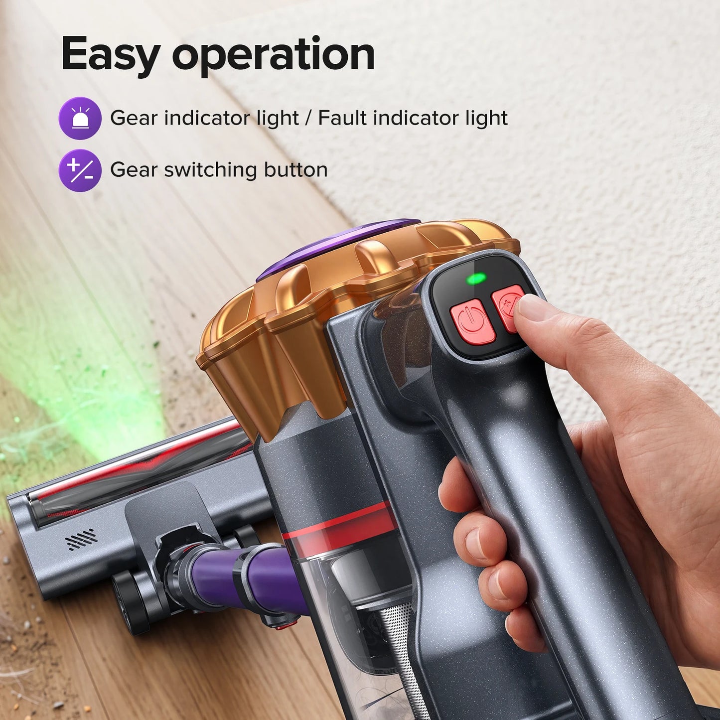 Lubluelu P7 Cordless Handheld Vacuum For Home And Pet Hair