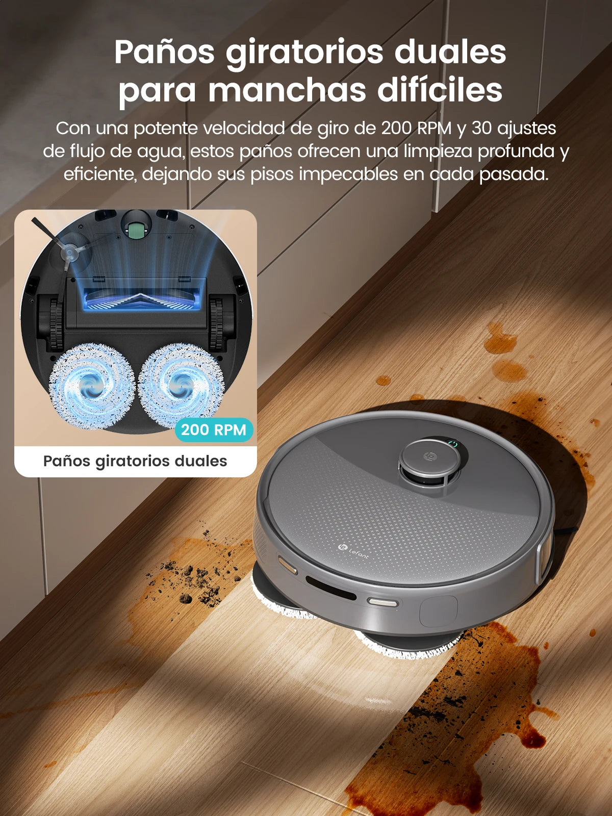 Lefant M3 Max Robot Vacuum With Auto Wash