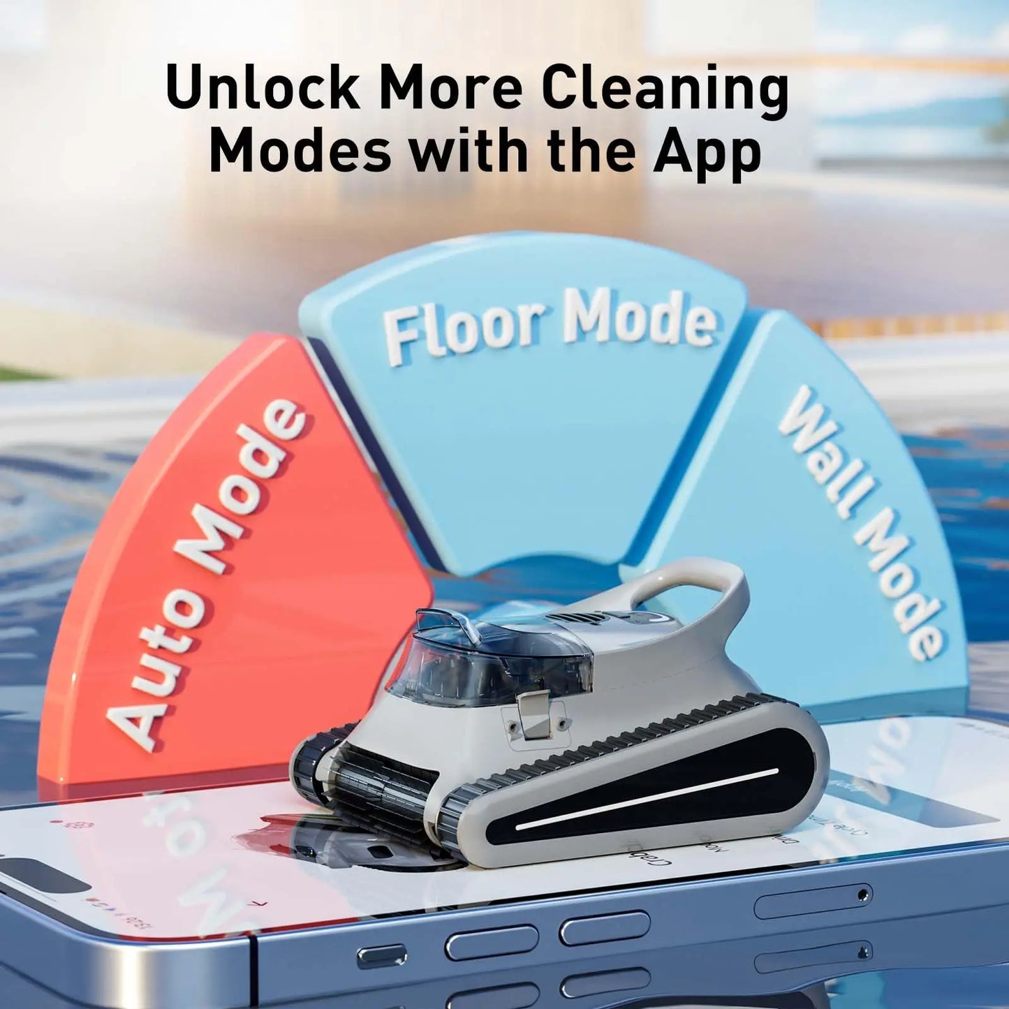 Seauto Crab Pro Cordless Robotic Pool Cleaner