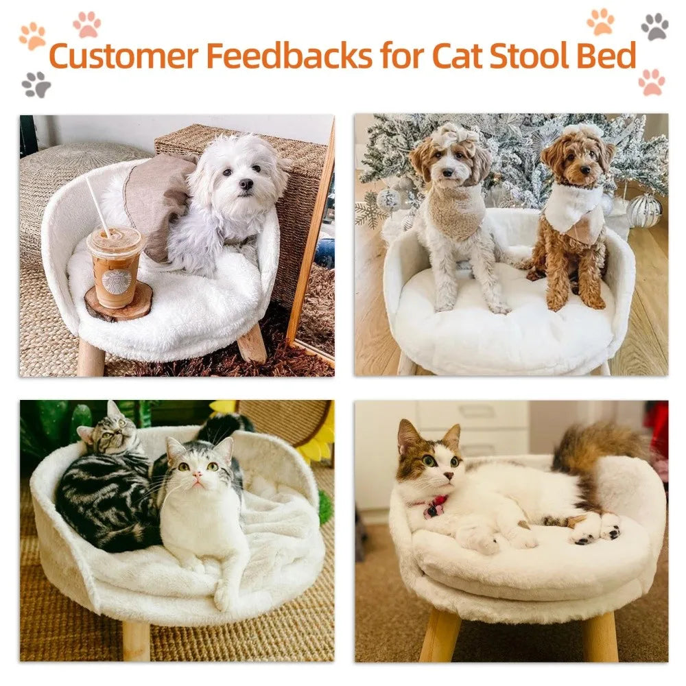 BORWART Elevated Pet Bed Sofa For Dogs And Cats