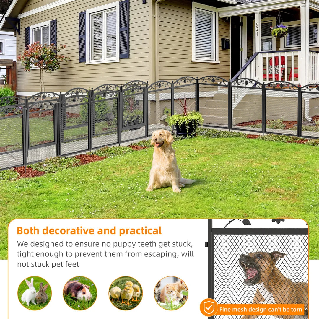 BINGOPAW Heavy Duty Dog Playpen Outdoor Indoor Fence Pad