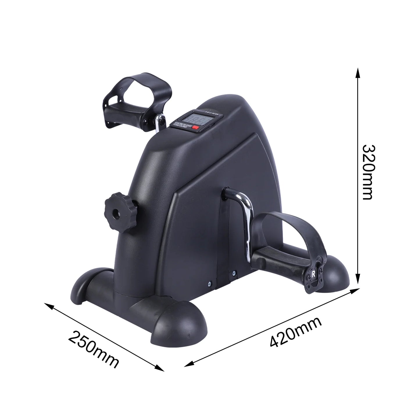 Under Desk Mini Stepper Pedal Exercise Bike With LCD Display