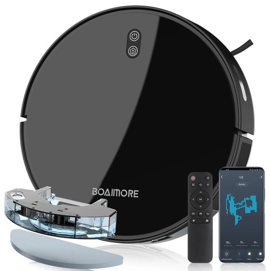 Boaimore Smart Robot Vacuum Combo Mop With App