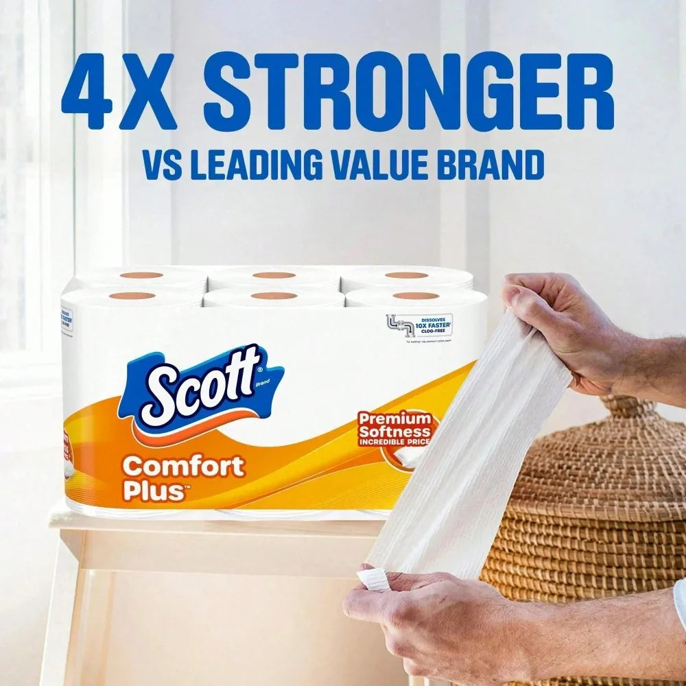 ComfortPlus Toilet Paper Mega Rolls Septic Safe