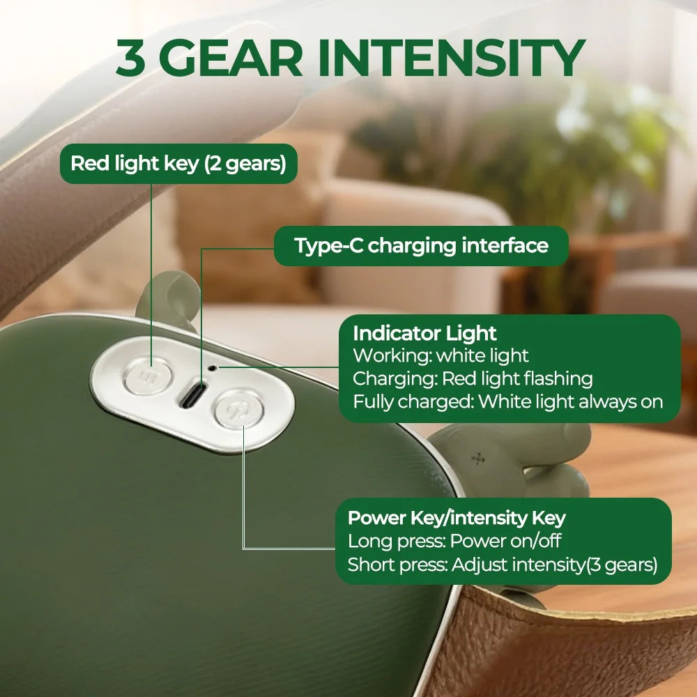 Foreverlily Bionic Finger Neck Shoulder Massager