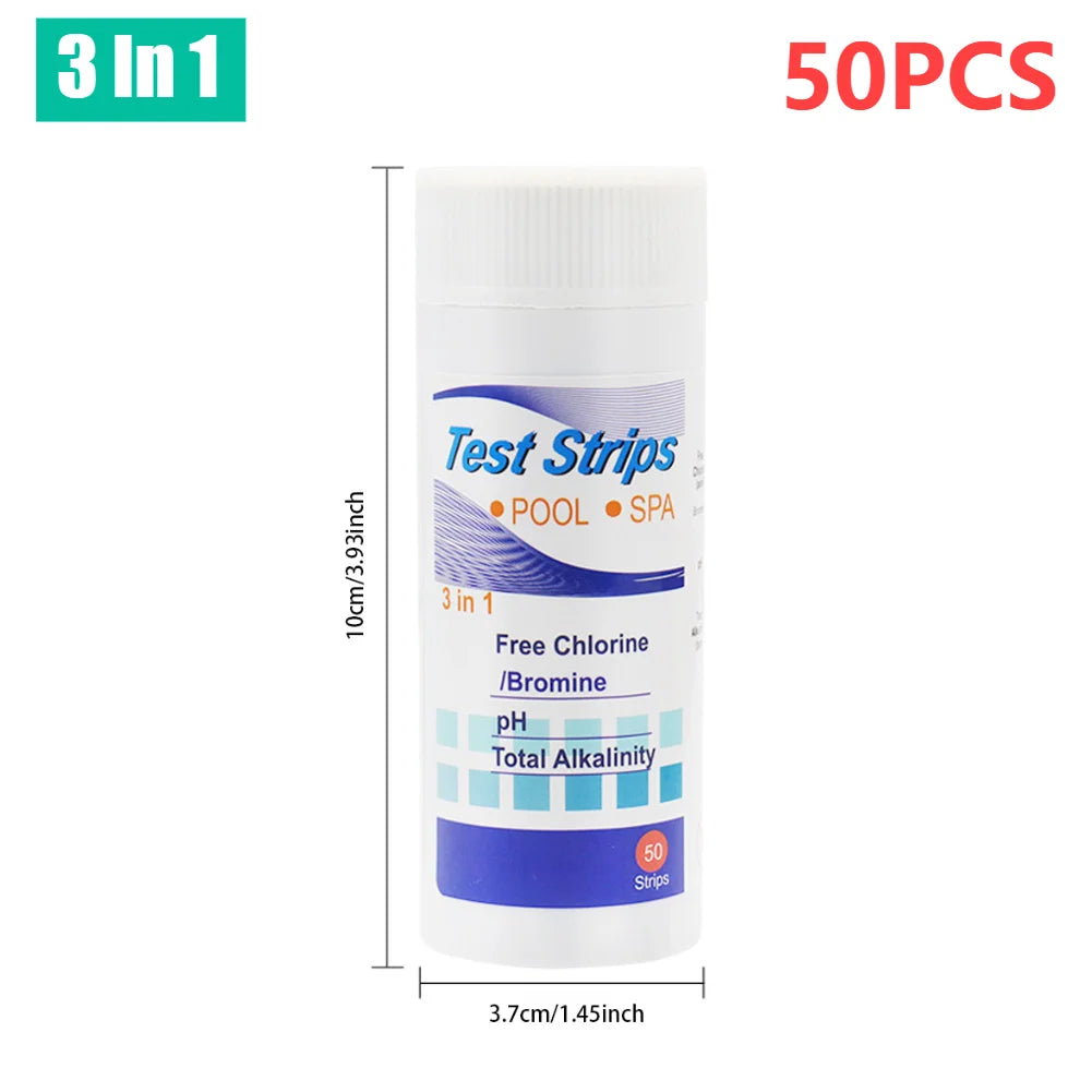 ALLOYSEED PH Test Strips 7 In 1 Pool Aquarium