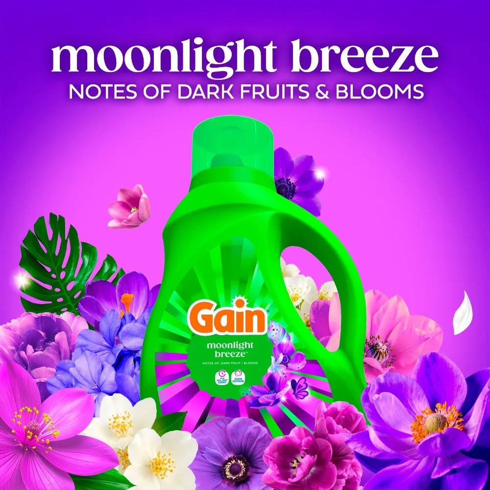 Moonlight Breeze Odor Defense Laundry Detergent Liquid