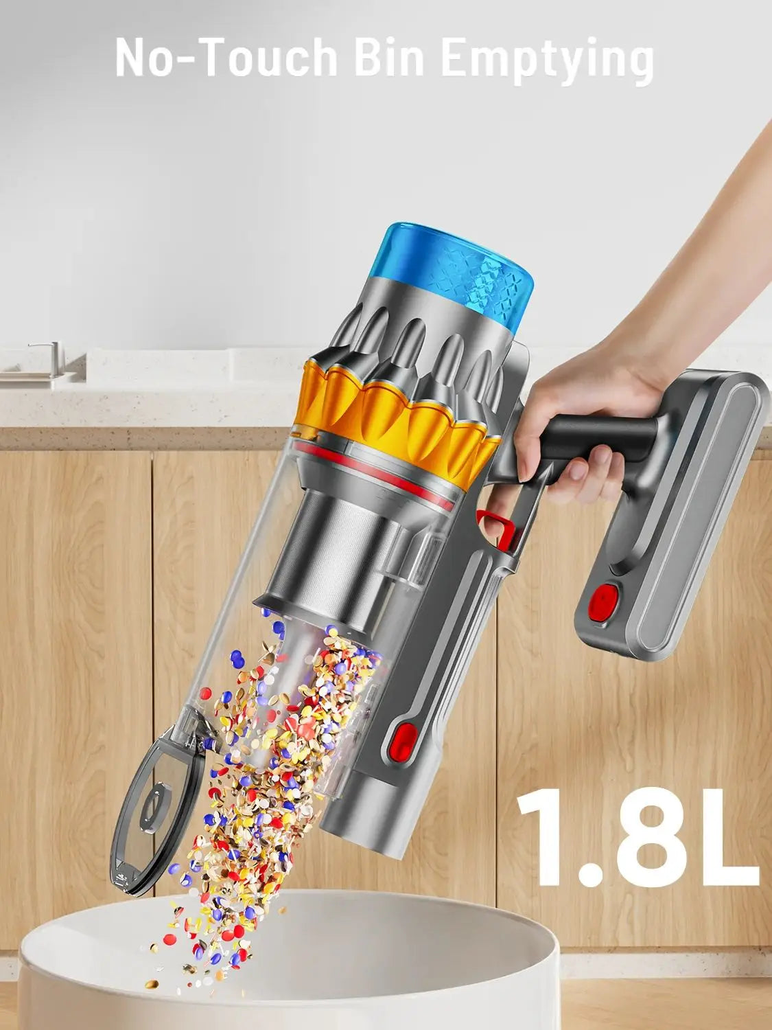 VAKERR X15 Pro Cordless Vacuum Cleaner 65KPa 650W