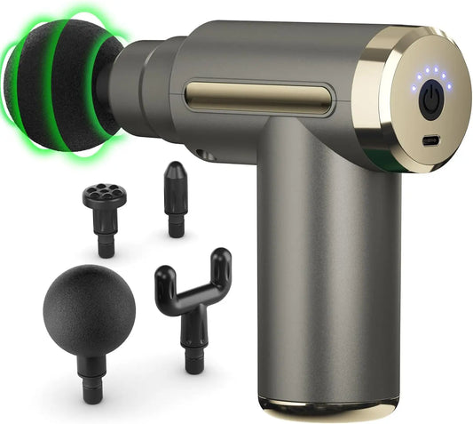 Ultra Compact Percussion Massager Gun For Deep Tissue Relief