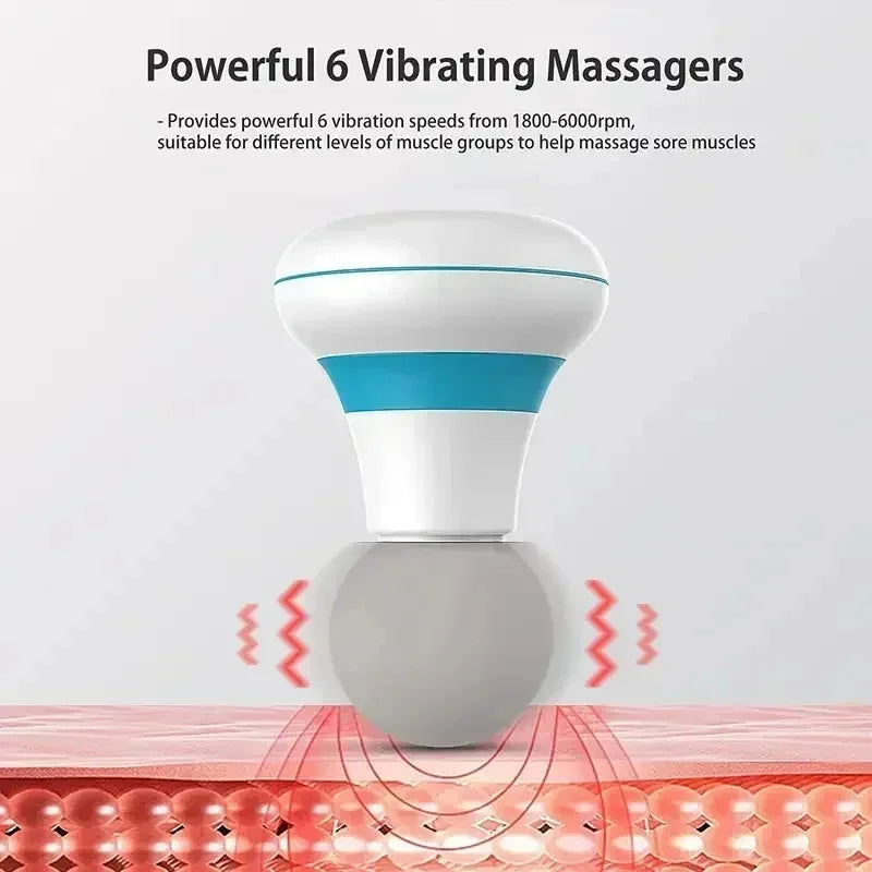 Mini Portable Massage Gun Deep Tissue Percussion Massager