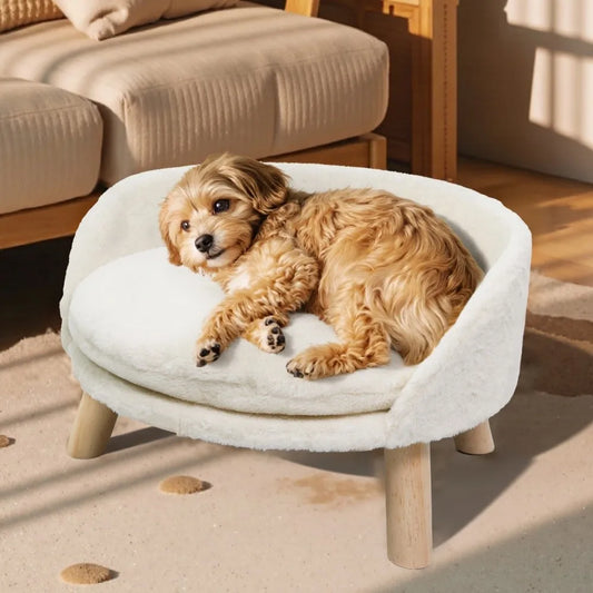 BORWART Elevated Pet Bed Sofa For Dogs And Cats