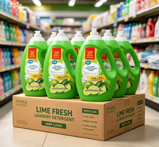 Dishwashing Liquid Soap Detergent Lemon Lime Scent 90 Fl Oz Large Capacity Refill Kitchen Cleaner Degreaser Fresh Fragrance