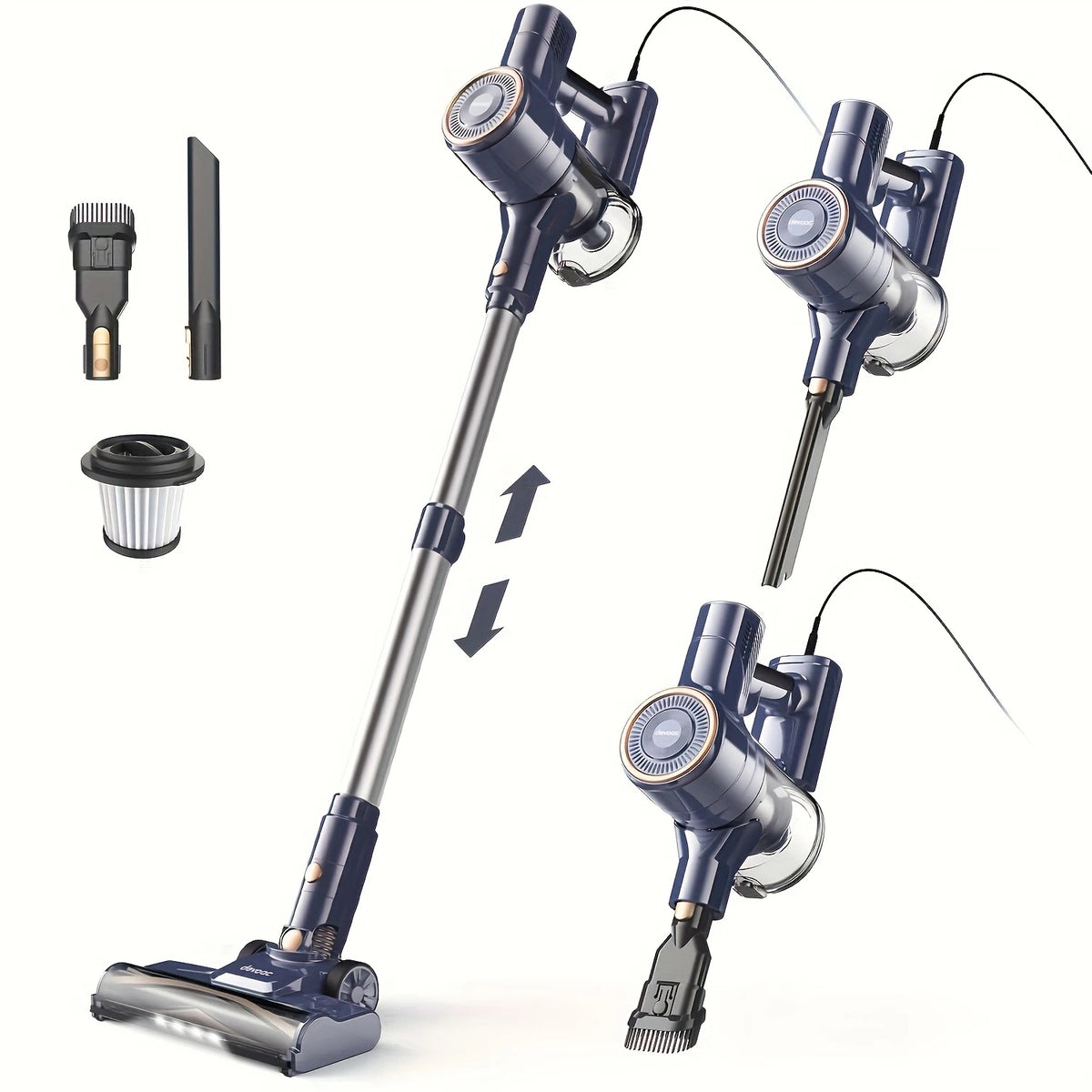 Inse I8 Corded Stick Vacuum Cleaner 6 In 1 Powerful Handheld