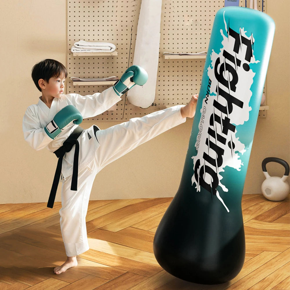 ALIILEE Inflatable Punching Bag With Adjustable Weight