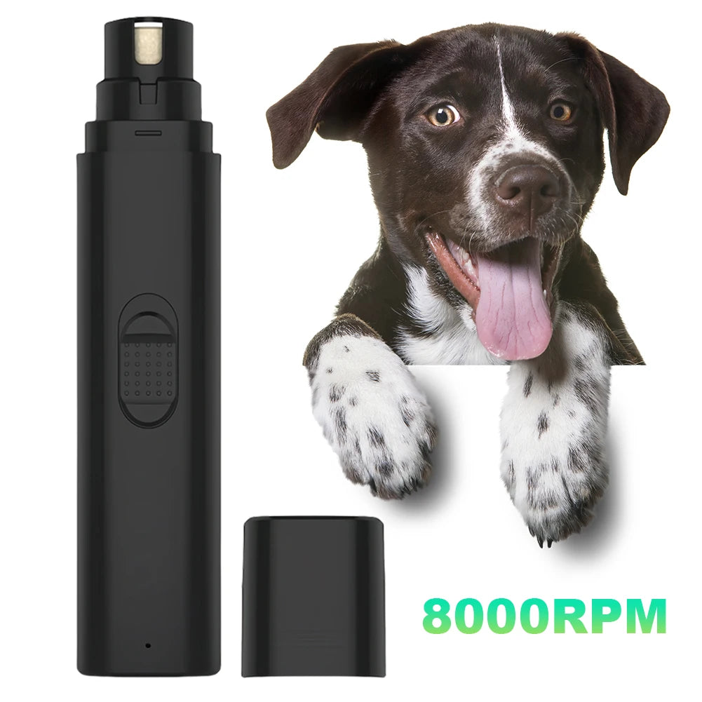 APWIKOGER Electric Pet Nail Grinder Painless Grooming