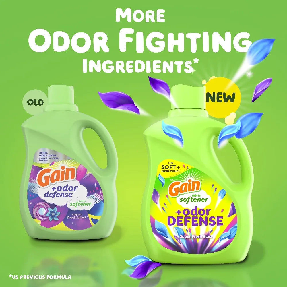Liquid Fabric Softener Freshness Odor Elimination