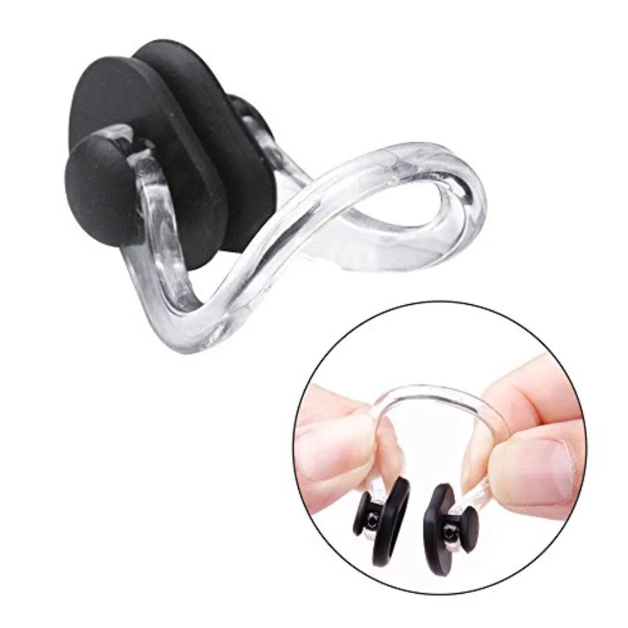 Silicone Swimming Nose Clips For Kids And Adults Leakproof