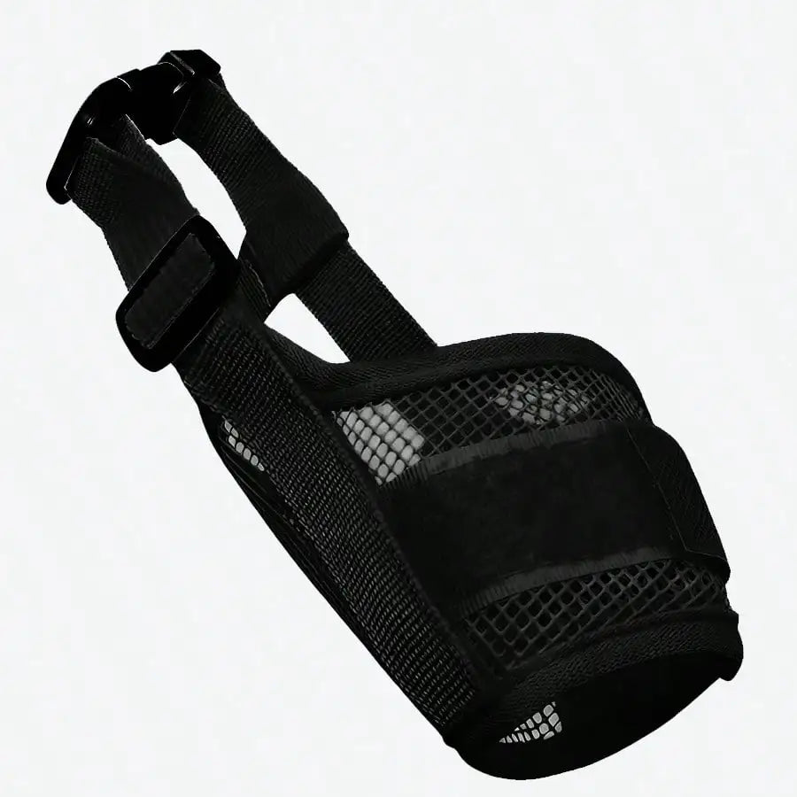 Adjustable Dog Muzzle For Training Breathable Mesh