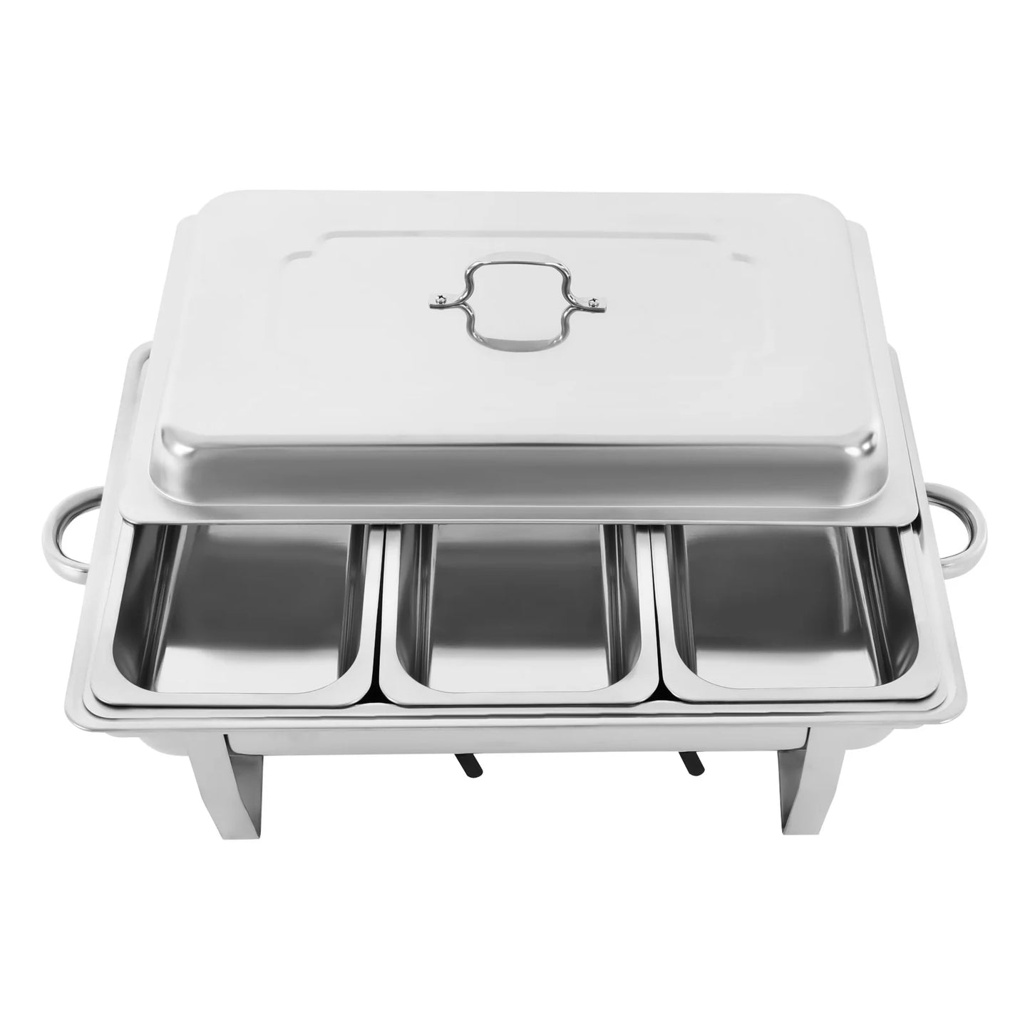 Stainless Steel Chafing Dish Buffet Set Rectangular Warmer