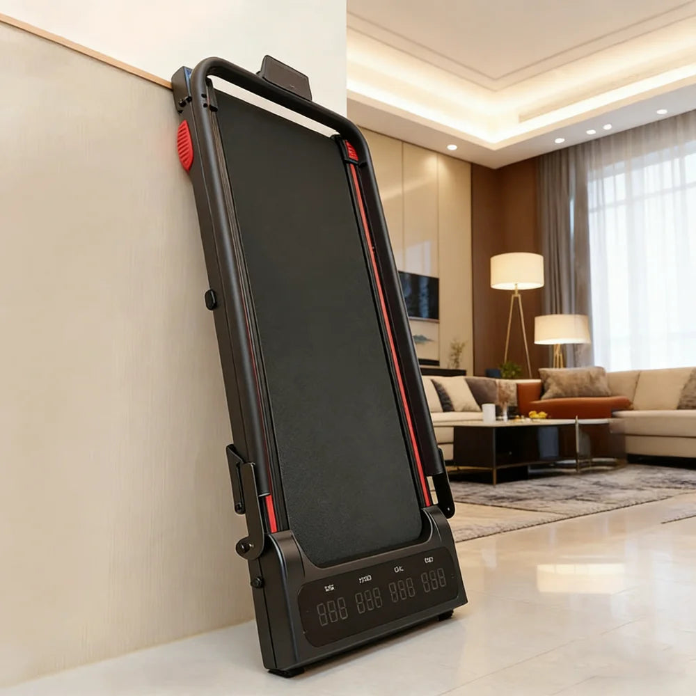 Driving Walking Pad With Bracket Silent Foldable Treadmill