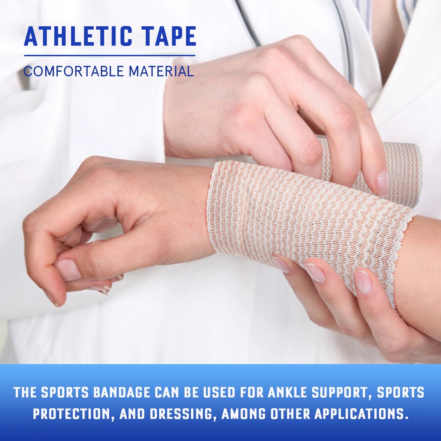 Elastic Bandage Wrap For Sports Injury Support
