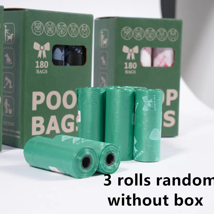 Super Thick Dog Poop Bags Leak Proof Polyethylene 180 Count