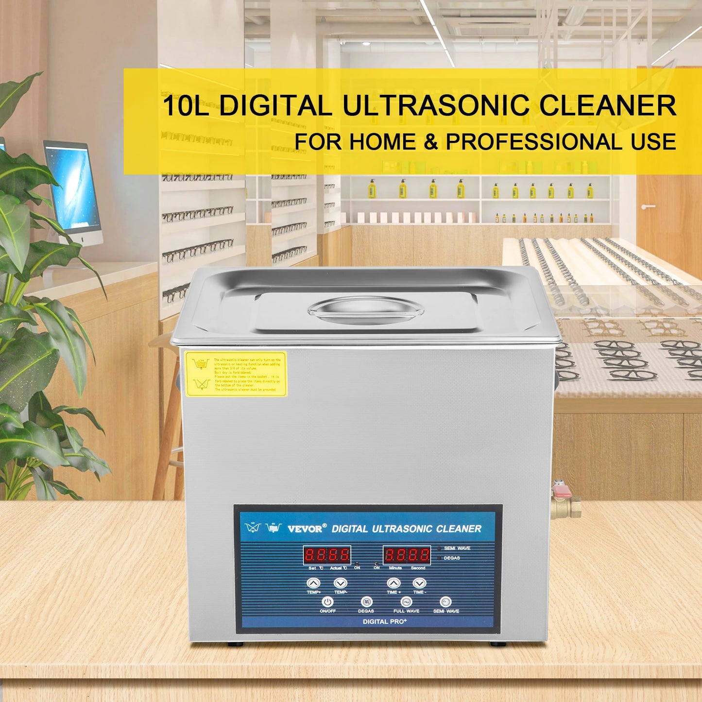 SucceBuy Dual Frequency Ultrasonic Cleaner 28/40kHz