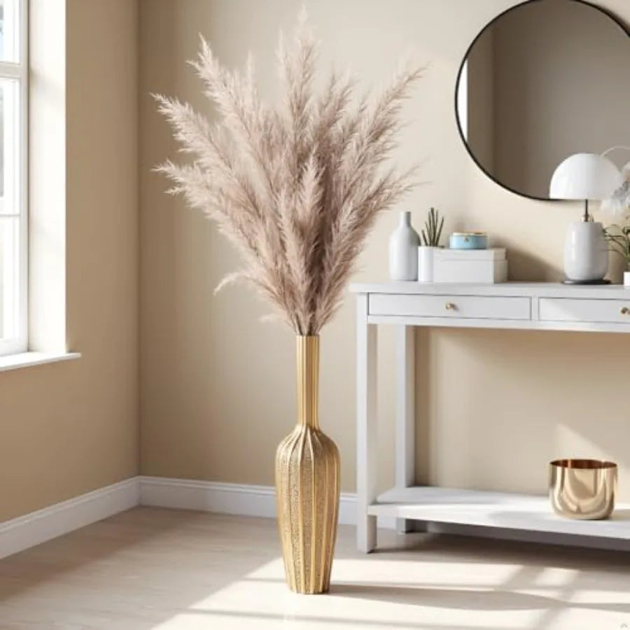 Elegant Floor Vase Porcelain Decor For Dried Flowers