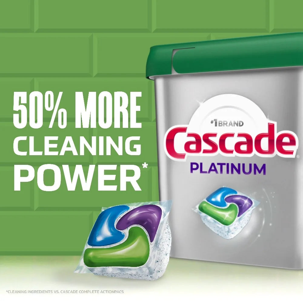 Platinum Dishwasher Pods Fresh Scent 26 Count
