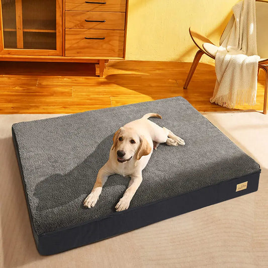 Dog Bed Orthopedic Memory Foam With Removable Cover